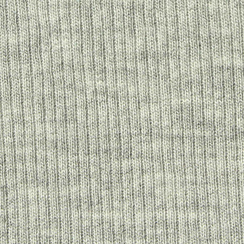Grey Heather Rib Knit, Viscose