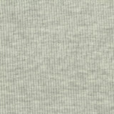 Viscose Stretch Rib Knit Fabric, 270 gsm, 120 cm — Grey