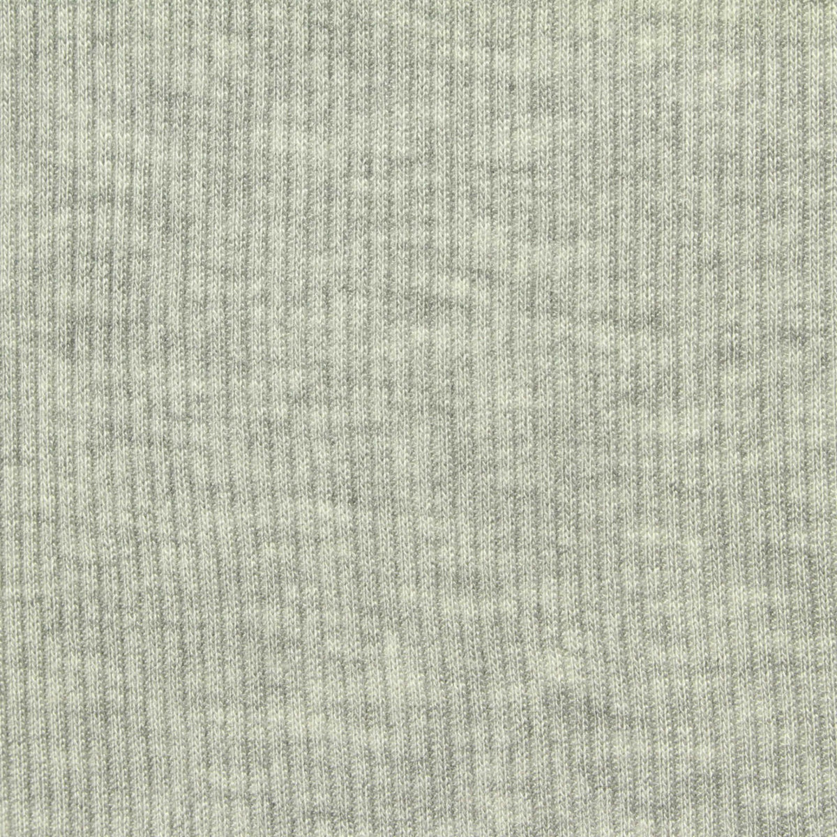 Light Grey Heathered-Marl Rib Knit, Viscose