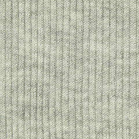 Light Grey Heathered-Marl Rib Knit, Viscose