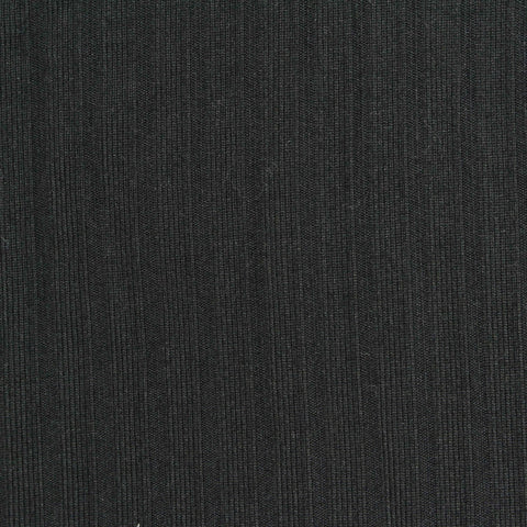 Brushed Polyester Stretch Milk Silk Knit Fabric, 185 gsm, 150 cm — Black