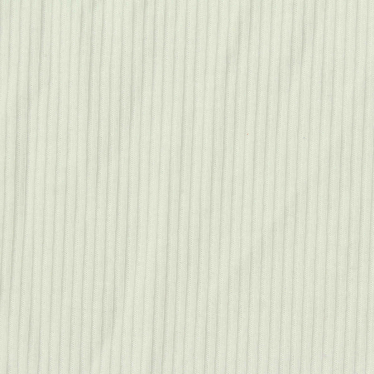 Polyester Stretch Rib Knit Fabric, 270 gsm, 140 cm — White