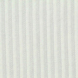Rib Knit Fabric, 245 gsm, 110 cm — White — texture