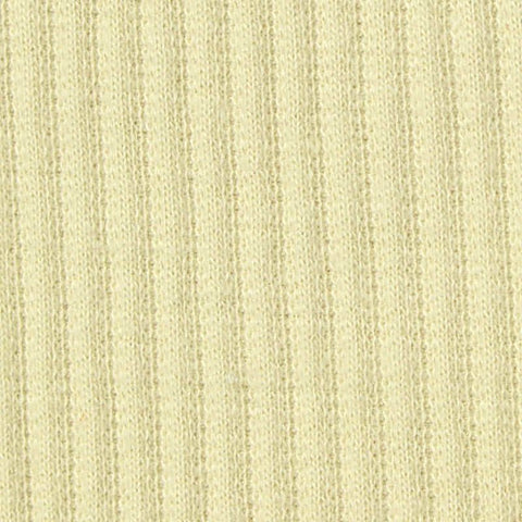 Rib Knit Fabric, 260 gsm, 110 cm — Yellow