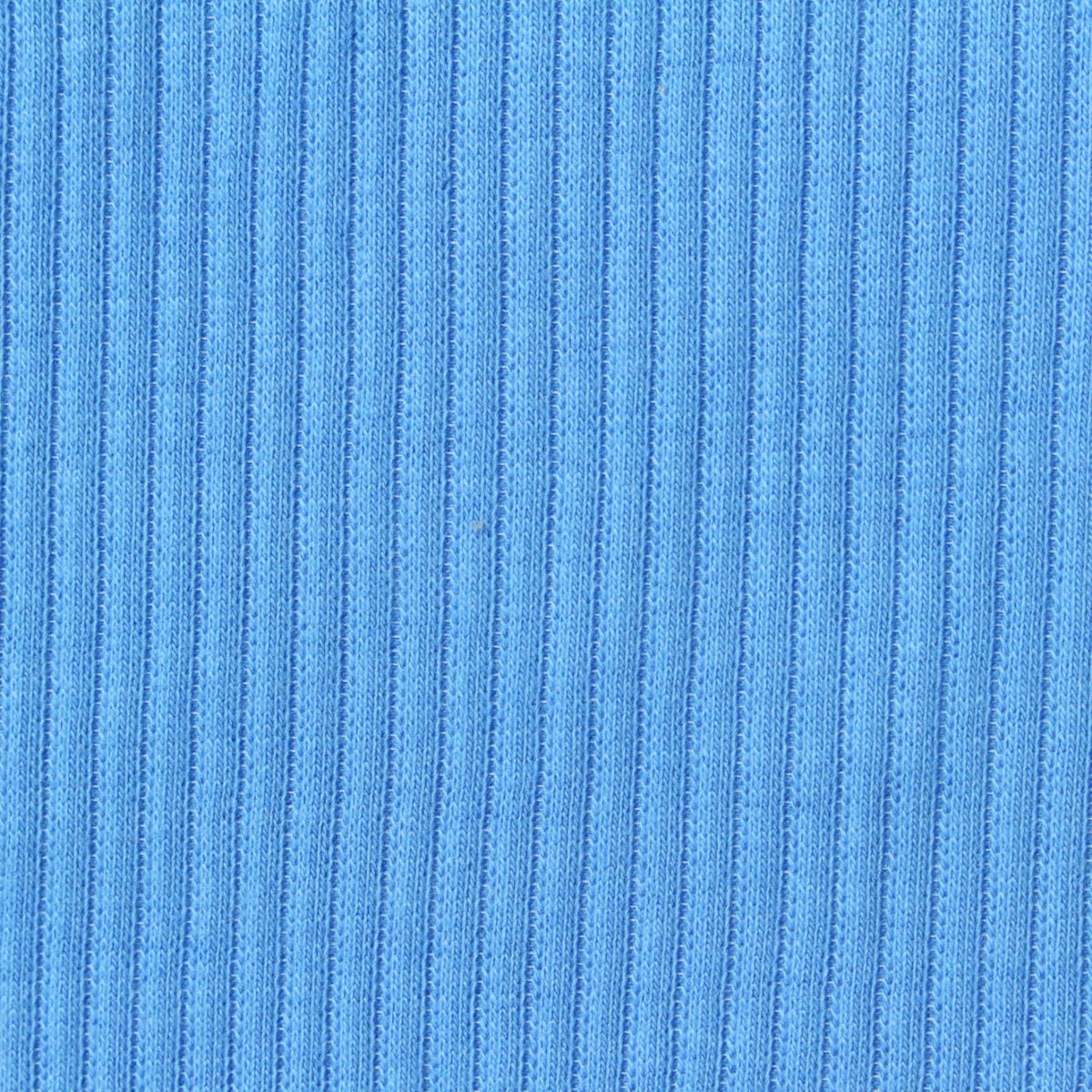 Rib Knit Fabric, 260 gsm, 110 cm — Blue, ref EF-247920
