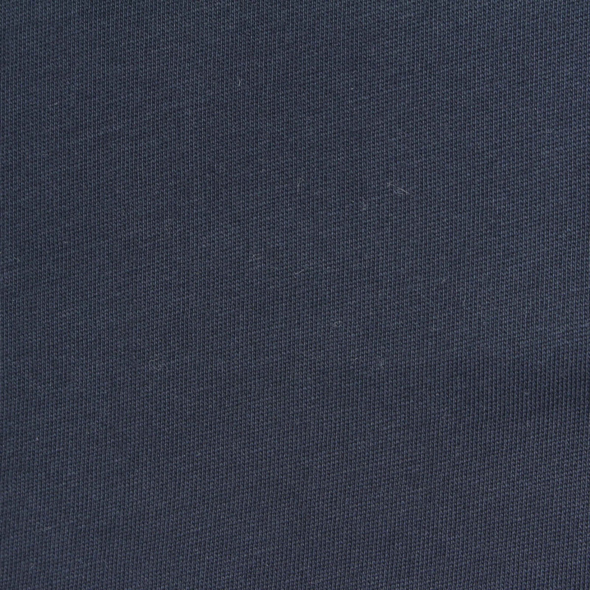 Cotton Polyester Jersey Knit Fabric, 157 gsm, 170 cm — Navy
