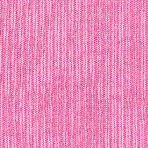 Pink Rib Knit, Viscose