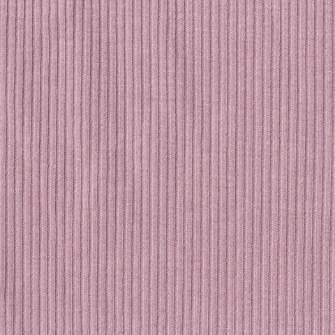 Polyester Stretch Rib Knit Fabric, 300 gsm, 140 cm — Pink