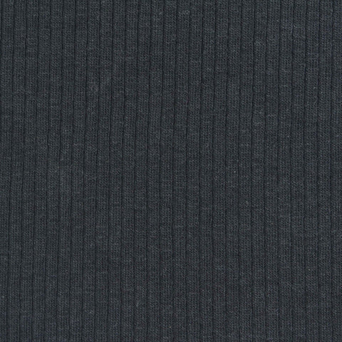 Rib Knit Fabric, 200 gsm, 140 cm — Grey