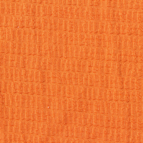 Orange Tone-on-Tone Jacquard, Polyester