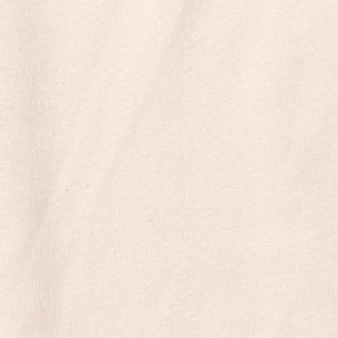 Brushed Polyester Stretch Milk Silk Knit Fabric, 175 gsm, 180 cm — White