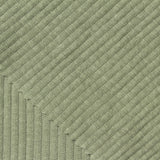 Rib Knit Fabric, 235 gsm, 110 cm — Green