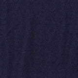 Brushed Polyester Stretch Milk Silk Knit Fabric, 170 gsm, 150 cm — Navy