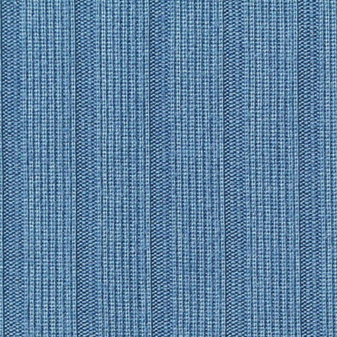 Blue Vertical-Stripe Rib Knit, Polyester, 180 gsm, 180 cm