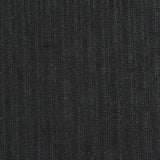 Brushed Rib Knit Fabric, 206 gsm, 150 cm — Black