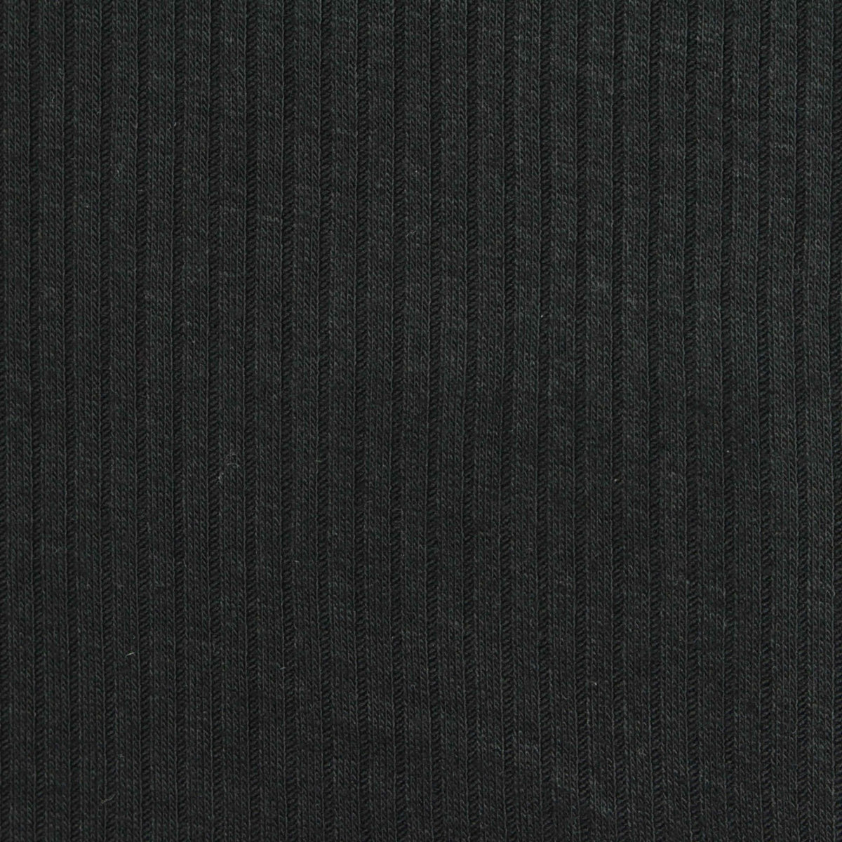 Black Ribbed Rib Knit, Viscose
