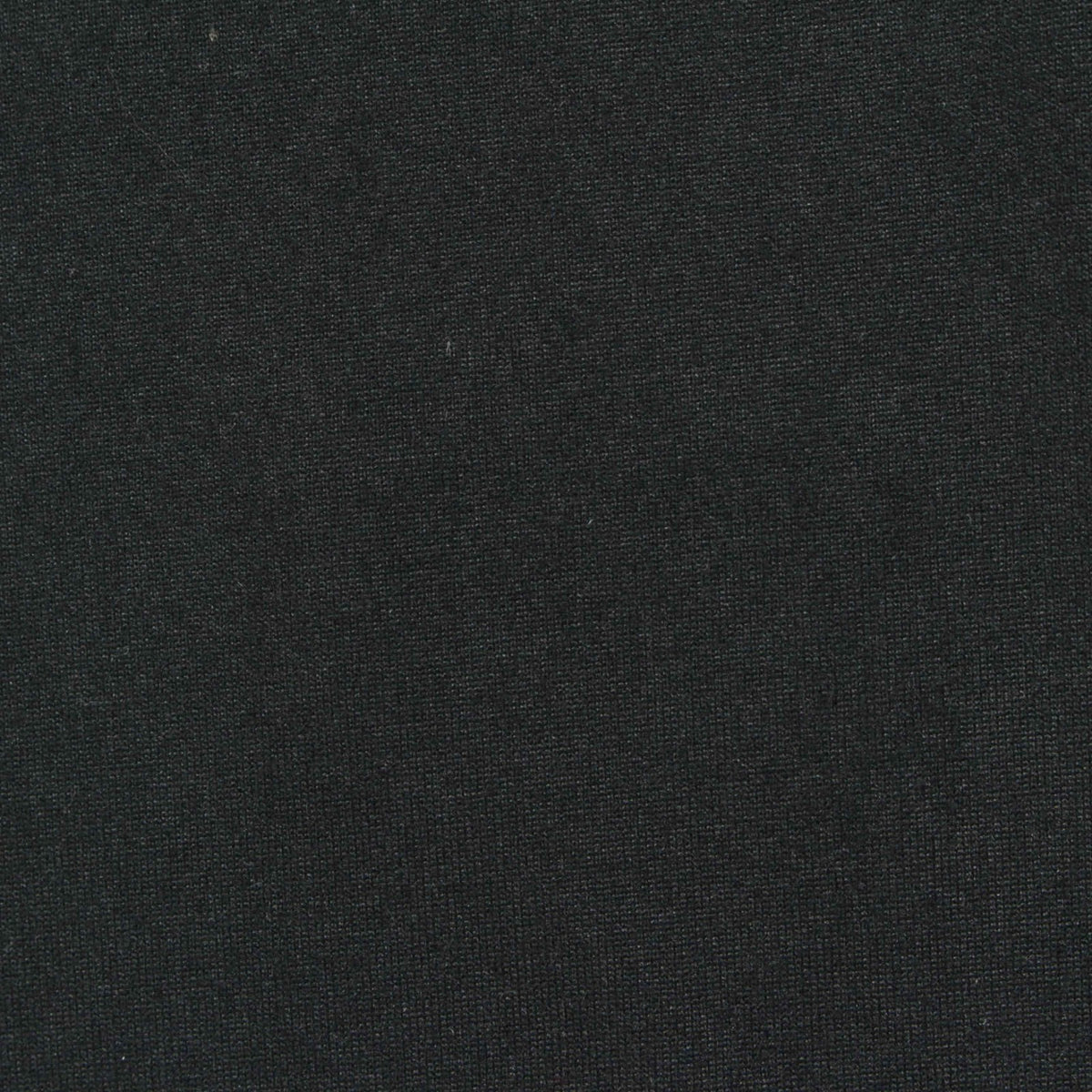 Brushed Polyester Stretch Milk Silk Knit Fabric, 179 gsm, 170 cm — Black
