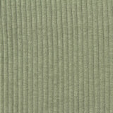 Rib Knit Fabric, 230 gsm, 140 cm — Green