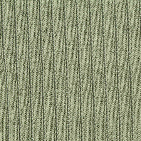 Rib Knit Fabric, 230 gsm, 140 cm — Green