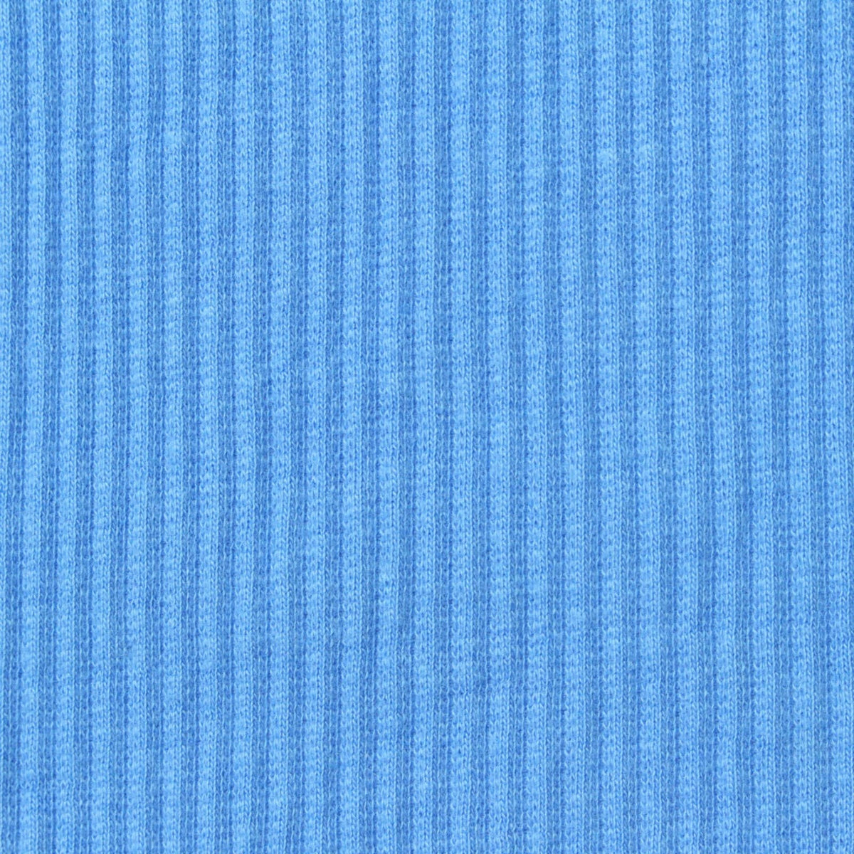 Rib Knit Fabric, 225 gsm, 130 cm — Blue