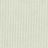 Polyester Viscose Stretch Rib Knit Fabric, 200 gsm, 150 cm — White — texture