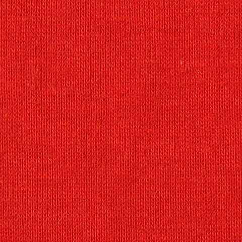 100% Cotton Rib Knit Fabric, 180 gsm, 170 cm — Red