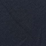 Polyester Stretch Piqué Knit Fabric, 148 gsm, 178 cm — Navy