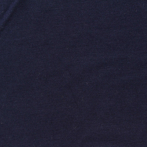 Viscose Stretch Jersey Knit Fabric, 160 gsm, 165 cm — Navy