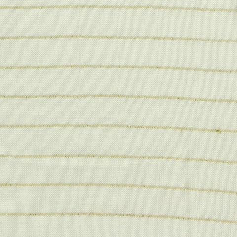 Cream Horizontal-Stripe Knit, Viscose, 180 gsm, 160 cm, ref EF-248067