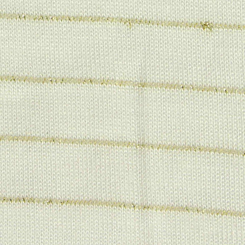 Cream Horizontal-Stripe Knit, Viscose, 180 gsm, 160 cm, ref EF-248067