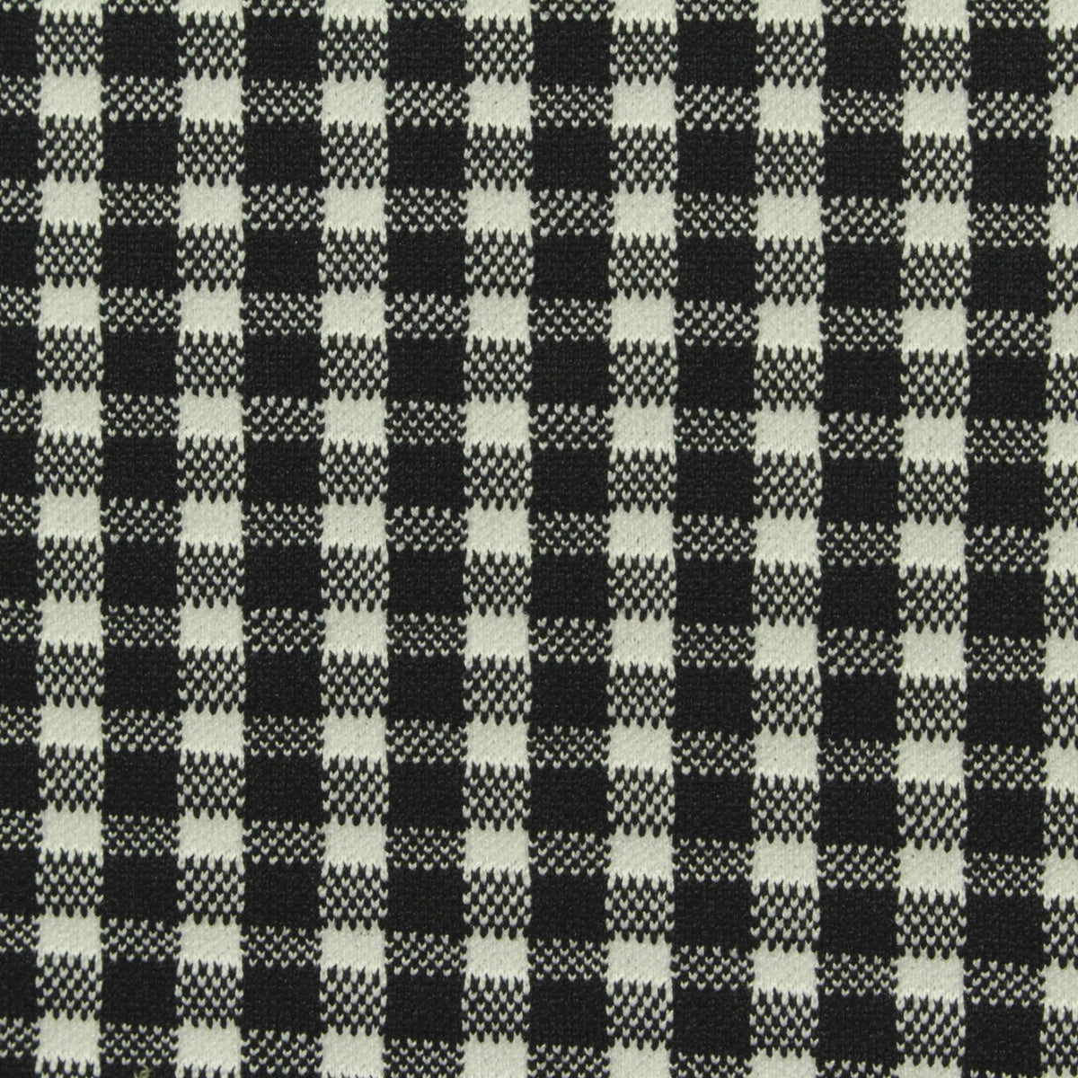 Black Check Jacquard, Nylon