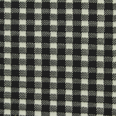 Black Check Jacquard, Nylon