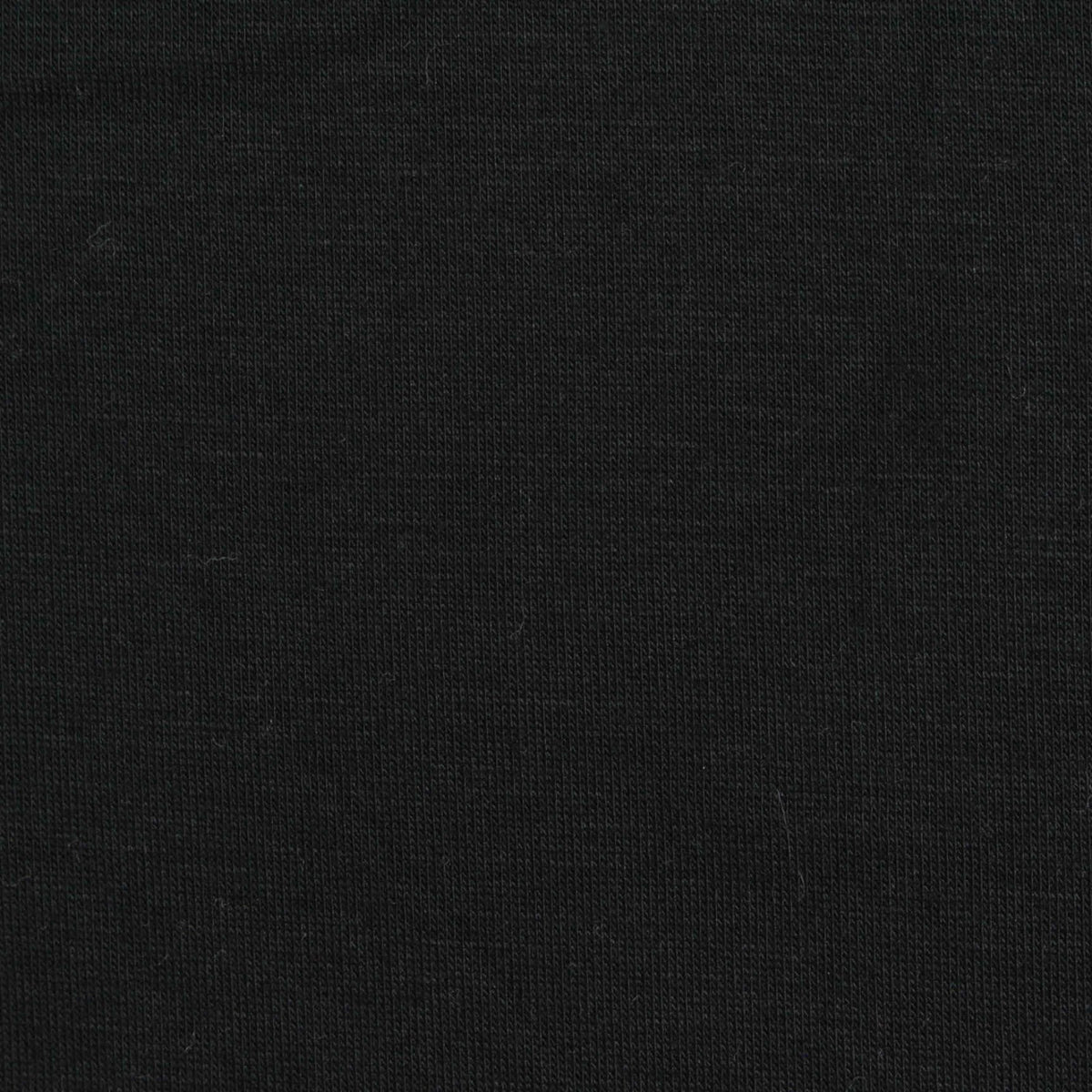 Viscose Stretch Jersey Knit Fabric, 205 gsm, 160 cm — Black