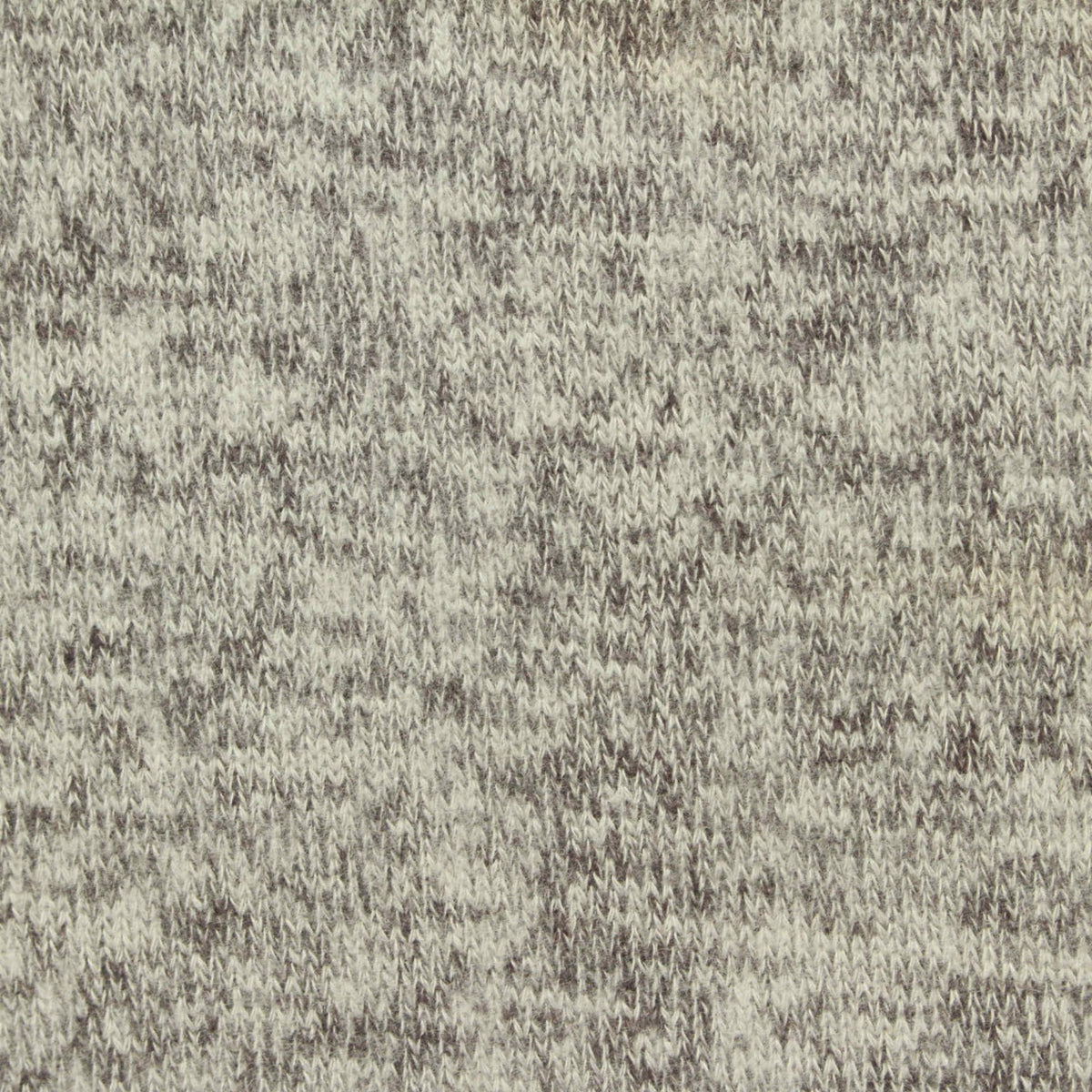 Heathered Grey Marl Chunky Knit, Viscose-Poly, 188 gsm