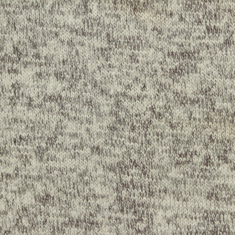 Heathered Grey Marl Chunky Knit, Viscose-Poly, 188 gsm