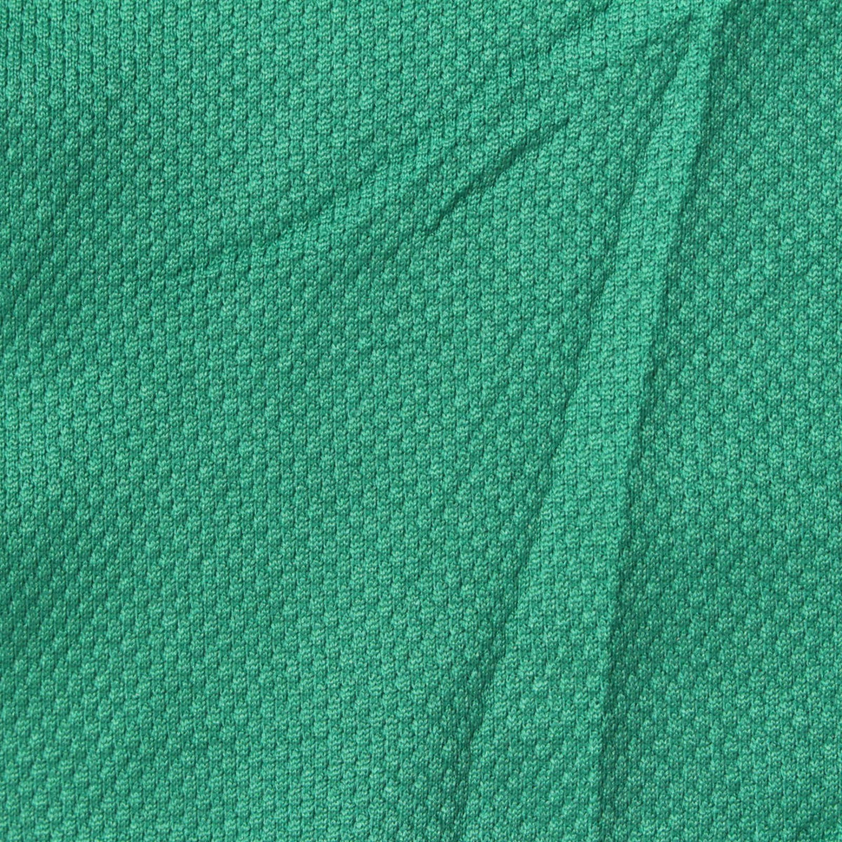 100% Polyester Birdseye Knit Fabric, 205 gsm, 170 cm — Green