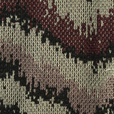 Jacquard Polyester Stretch Knit Fabric, 220 gsm, 155 cm — Multi — texture