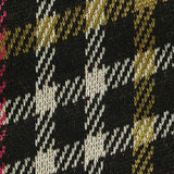 Black Houndstooth Jacquard, Polyester — texture