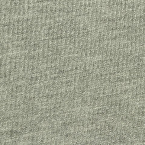 Light Grey Marl French Terry, Viscose-Poly, 220 gsm