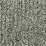Grey Marl Rib Knit, Polyester