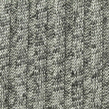 Grey Marl Rib Knit, Polyester — texture