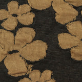Tan Floral Jacquard