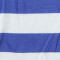 Blue Horizontal-Stripe Knit, Cotton-Poly, 160 gsm