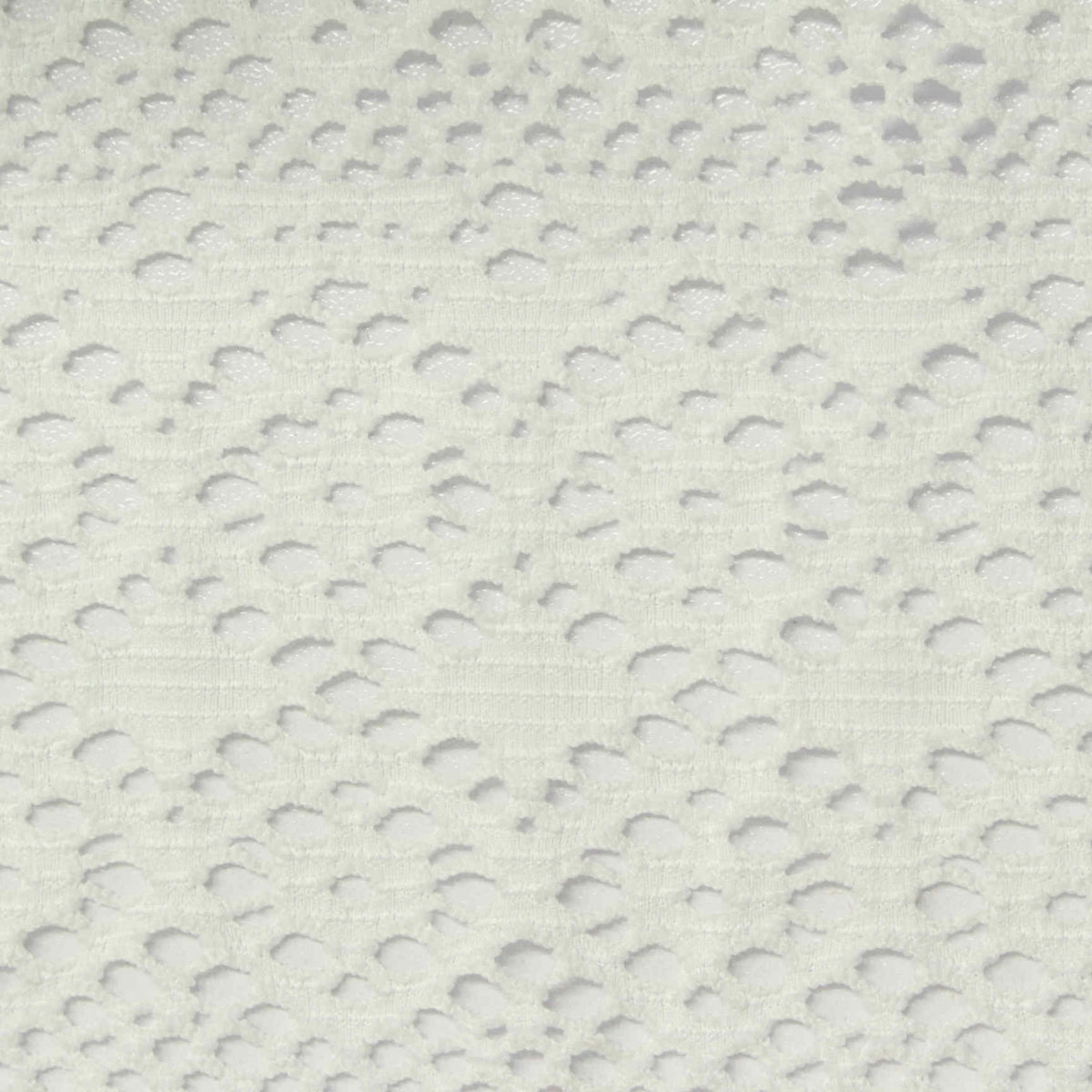 Off-White Openwork Knit, Polyester