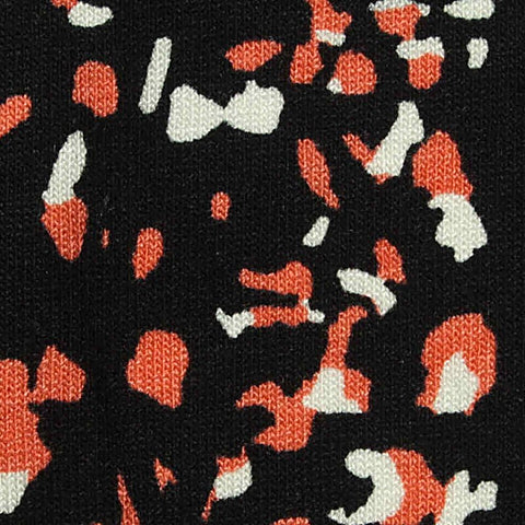 Off-White Abstract Knit, Viscose