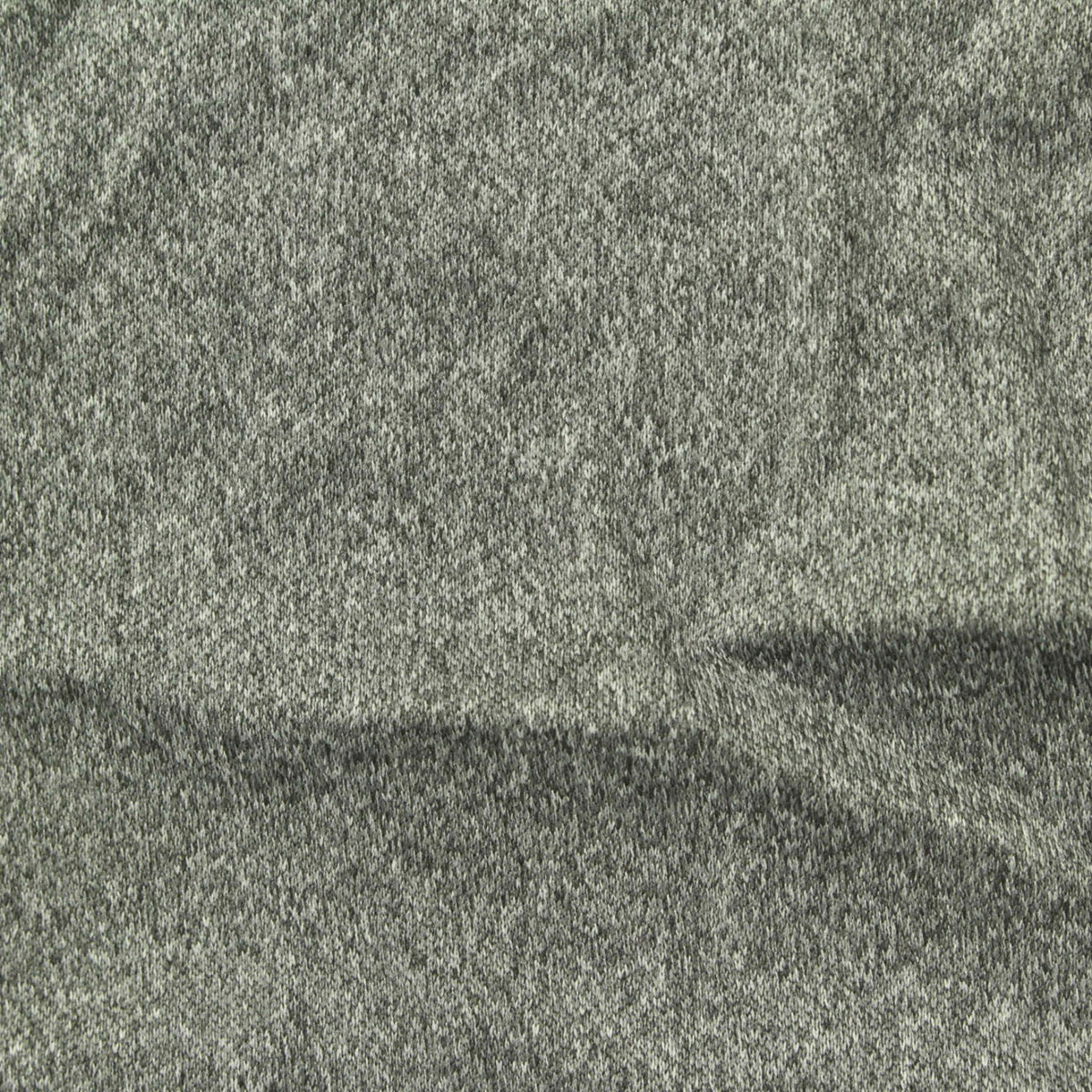 Heathered Grey Marl Interlock Knit, Polyester, 180 gsm