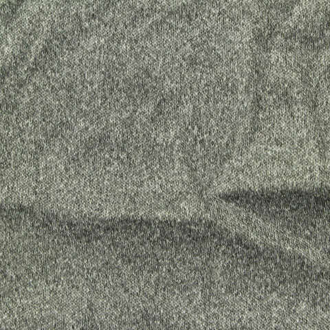 Heathered Grey Marl Interlock Knit, Polyester, 180 gsm