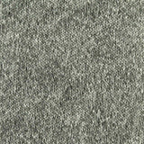 Heathered Grey Marl Interlock Knit, Polyester — texture