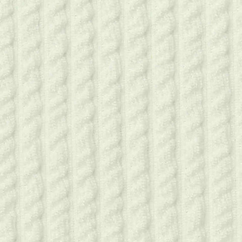 Jacquard Polyester Stretch Interlock Knit Fabric, 370 gsm, 145 cm — Beige