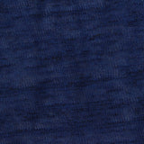 Dark Blue Marl Linen-Look, Polyester
